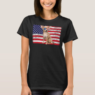 T-shirt Doggie Usa Propriétaire Chien Usa Chihuahua Usa Dr