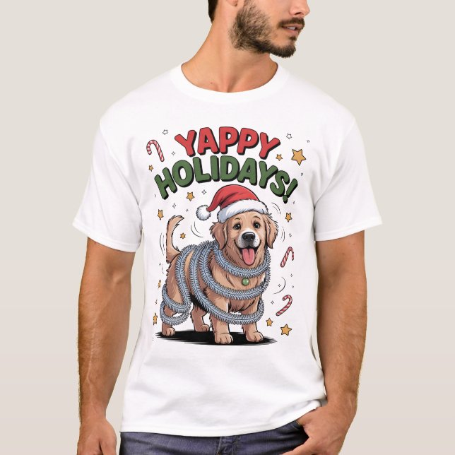 T-shirt Doggone Merry (Devant)