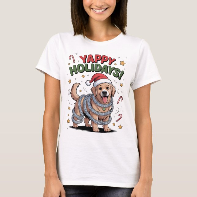 T-shirt Doggone Merry (Devant)