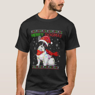 T-shirt Dogmas Joyeux et moche Chien taureau Français Chap
