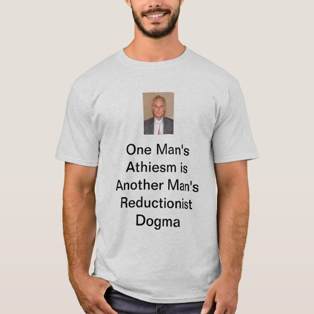 T-shirt Dogme d'Athiest (Devant)