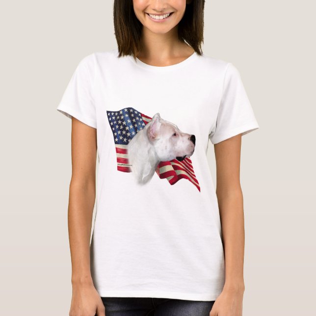T-shirt Dogo Argentino (Devant)