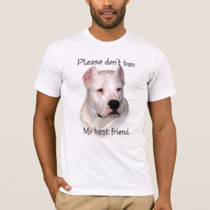 T-shirt Dogo Argentino Anti-BSL