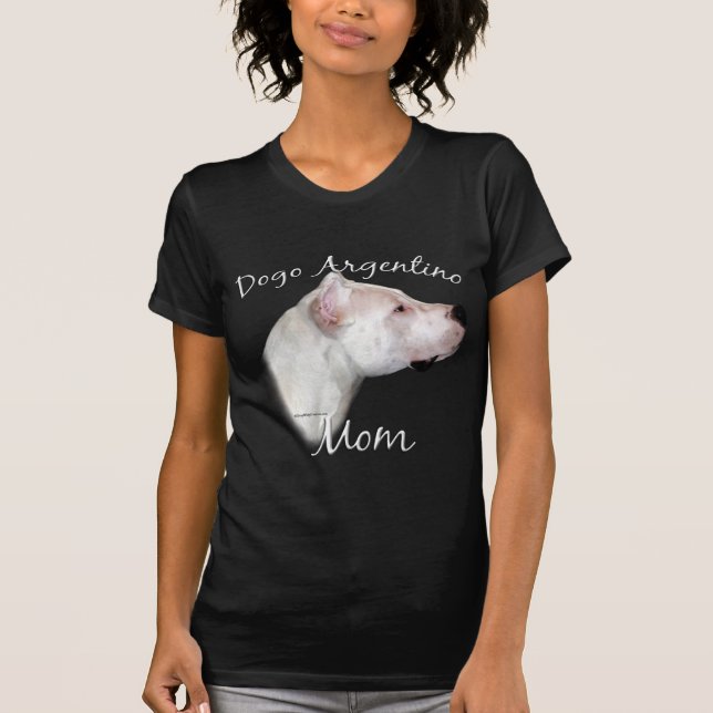 T-shirt Dogo Argentino Mom 2 (Devant)