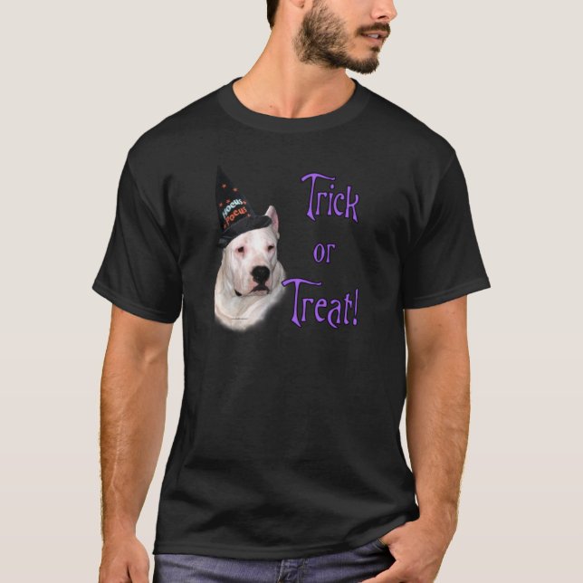 T-shirt Dogo Argentino Trick (Devant)