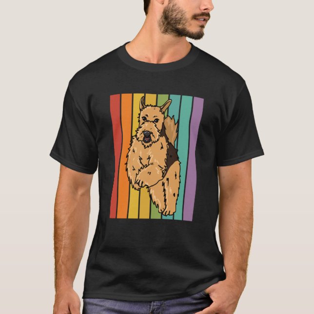 T-shirt Dogs Guys Who Loves Airedale Terrier  1 (Devant)