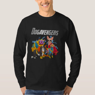T-shirt Dogsavengers Parce Que Même Les Chiens Maturés Ont