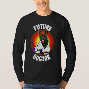 T-shirt Dogtor Futur Pour Les Étudiants Vétérinaires Et P