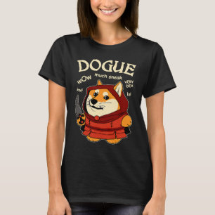 T-shirt Dogue Chien Rogue Tabletop Jeu Nerdy Geeky