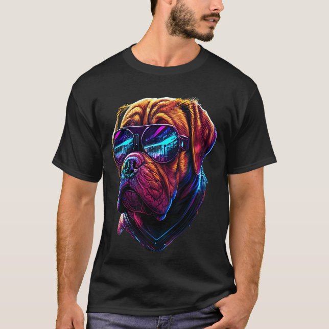 T-shirt Dogue De Bordeaux Chiens Dogue De Bordeauxs 1 (Devant)