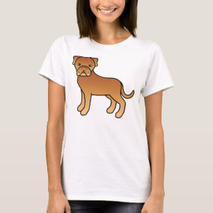 T-shirt Dogue De Bordeaux Cute Dessin Chien