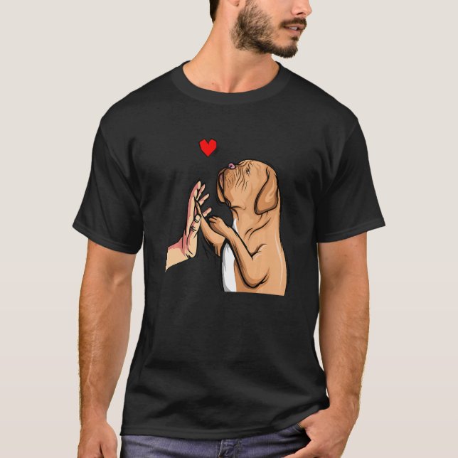 T-shirt Dogue de Bordeaux Dog Women Girl   (Devant)