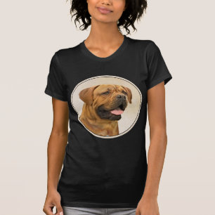 T-shirt Dogue de Bordeaux Peinture - Cute Original Chien A