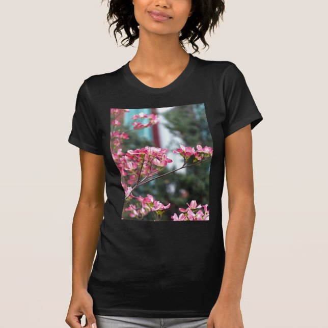 T-shirt Dogwood rose (Devant)
