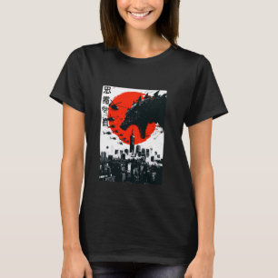 T-shirt Dogzilla Chien Japonais Art Drôle Drôle Dons Chien