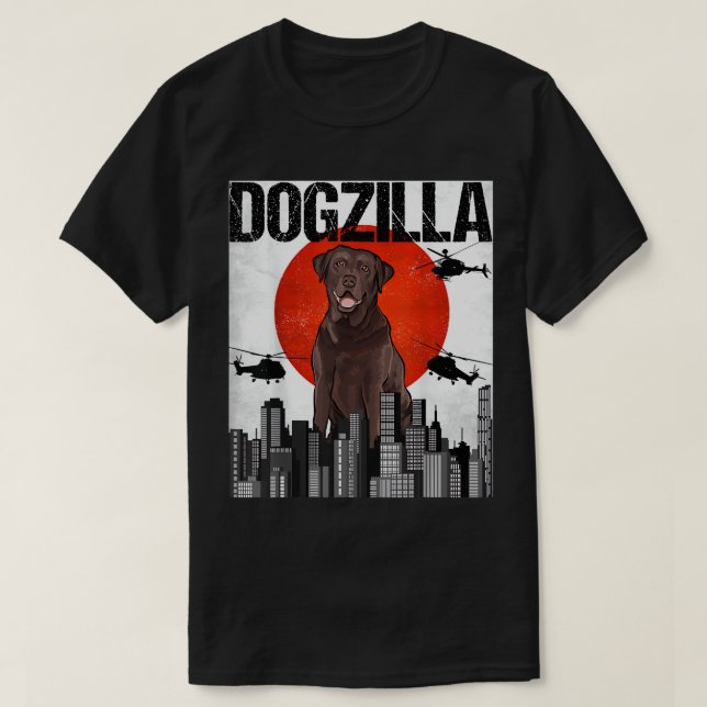 T-shirt Dogzilla japonaise Vintage Chesapeake Bay Ret (Design devant)