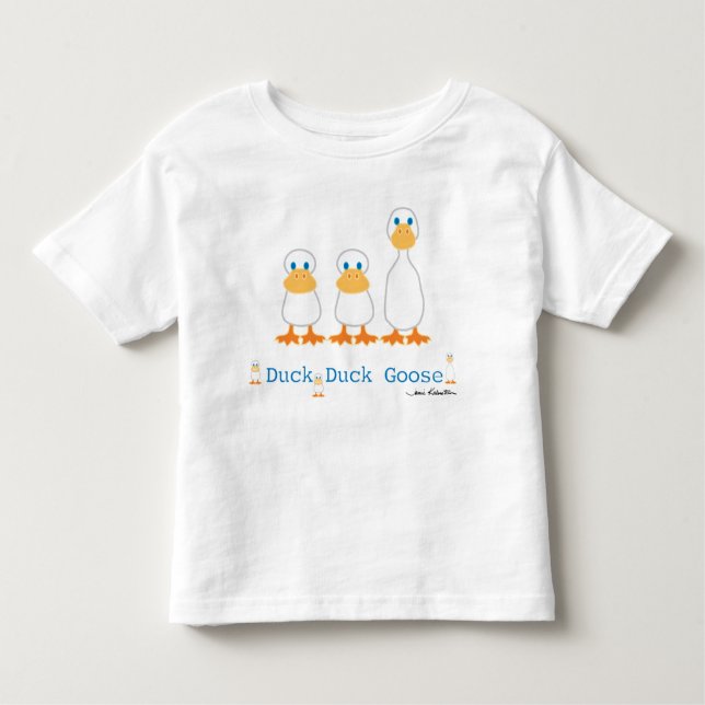 T-shirt d'oie de canard de canard (Devant)