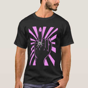 T-shirt Doigt Annulaire Sassy Mariage Enterrement de Vie d