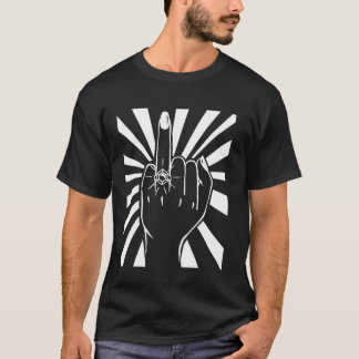 T-shirt Doigt annulaire sassy mariage enterrement de vie d