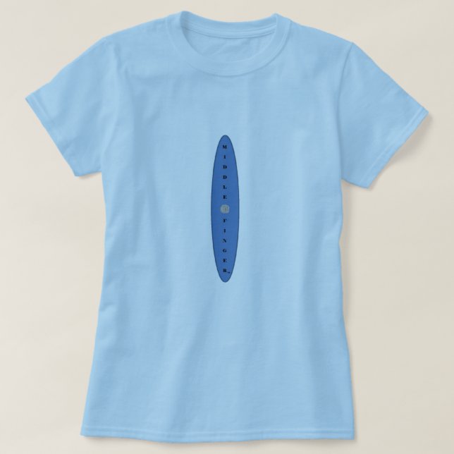 T-shirt Doigt moyen de Thee Uncondemning (Design devant)