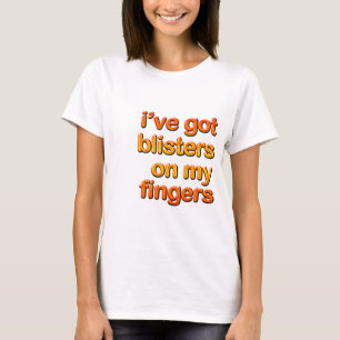 T-shirt Doigts lisibles