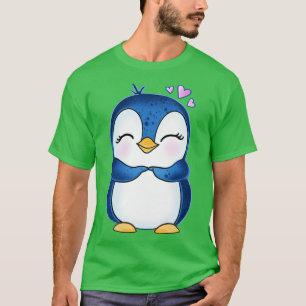 T-shirt Doigts minces pingouins