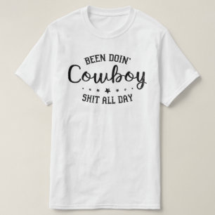 T-shirt doin cowboy