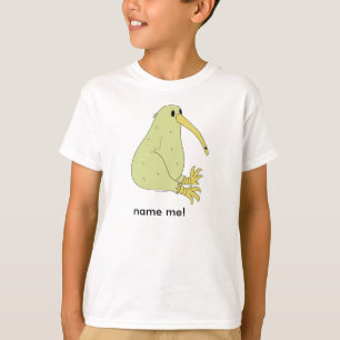 T-shirt d'oiseau du kiwi de l'enfant