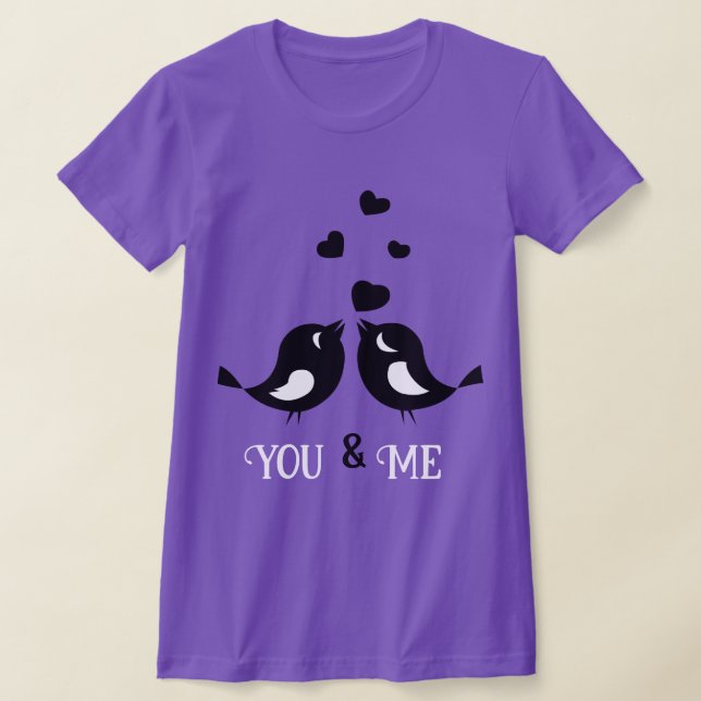 T-shirt d'oiseaux (Poser)