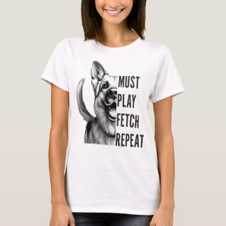 T-shirt Doit Lire Récupérer Répétition - Conception Amoure