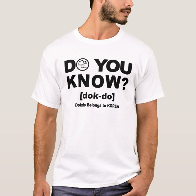 T-shirt Dokdo (Devant)