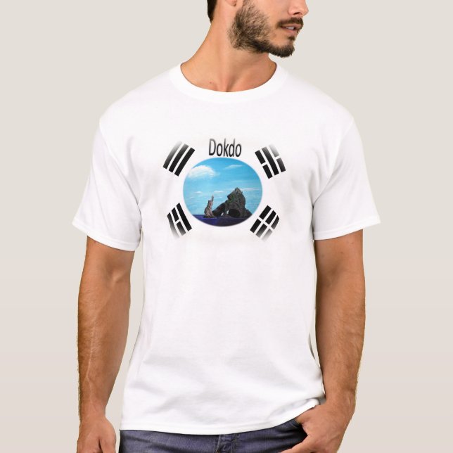 T-shirt Dokdo est magnifique - (Devant)