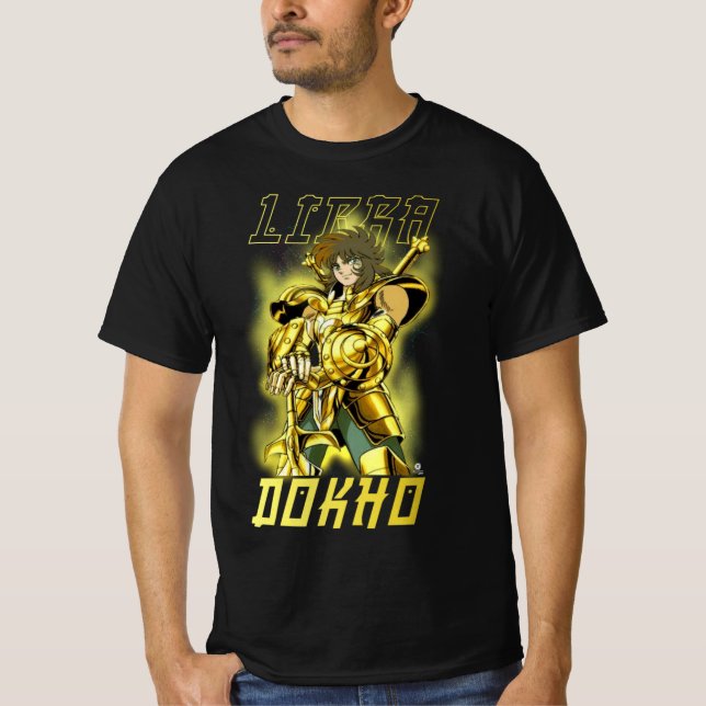 T-shirt Dokho de Libra Knights of the zodiac (Devant)