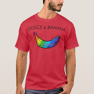 T-shirt Dolce Et LGBTQ Banana Funny Fierté Graphisme Cute