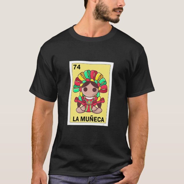 T-shirt Doll mexicain La Muñeca (Devant)