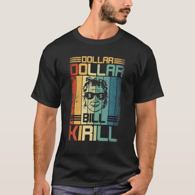 T-shirt Dollar Bill Kirill Vintage (Devant)