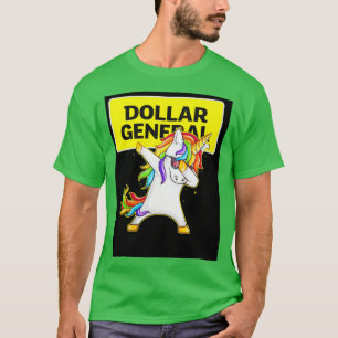 T-shirt Dollar General Dollar General Unicorn Dabbing Unis