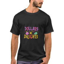 T-shirt "dollars et plaisirs"