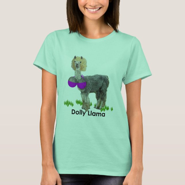 T-shirt Dolly Llama (Devant)