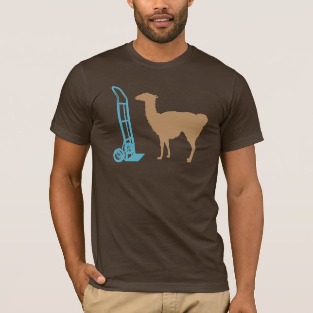 T-shirt Dolly llama (Devant)
