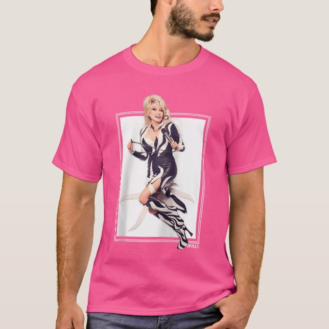 T-shirt Dolly Parton Iconic Rockstar Baseballee gift famil (Devant)