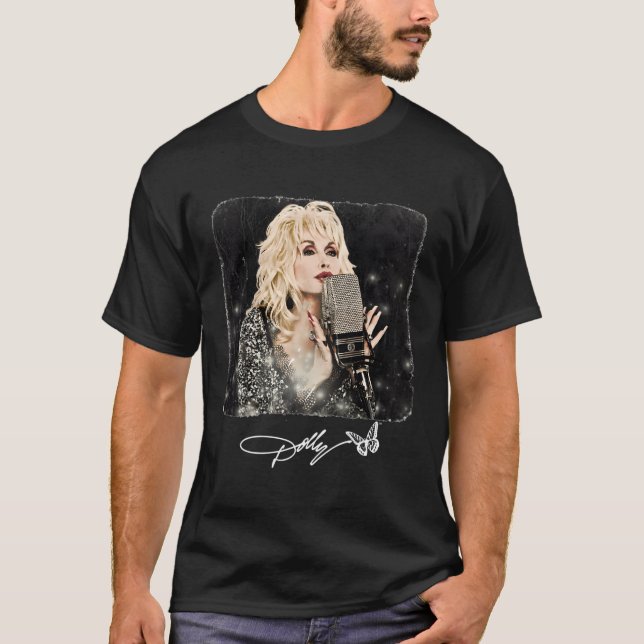 T-shirt Dolly Pon Sur Le Mic (Devant)