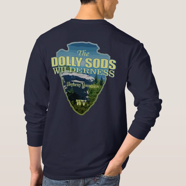 T-shirt Dolly Sods WA (flèche) (Dos)