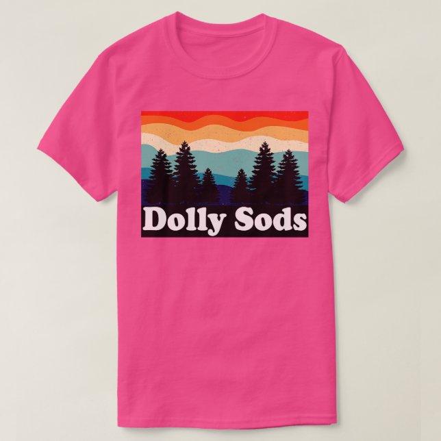T-shirt Dolly Sods West Virginia Retro (Design devant)