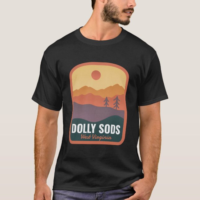 T-shirt Dolly Sods Wilderness Wv (Devant)