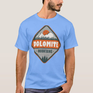 T-shirt Dolomite Mounts Italie Conception de Randonnées Vi