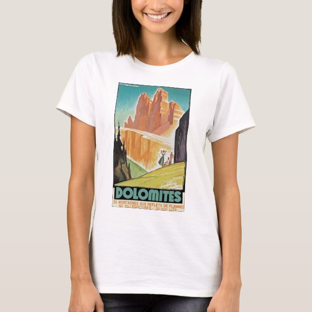 T-shirt Dolomites (Devant)
