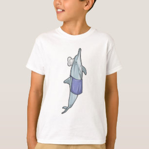T-shirt Dolphin as Cook