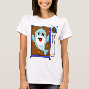 T-shirt Dolphin Café grain de café