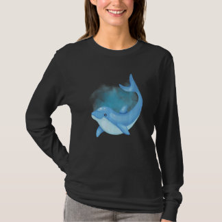 T-shirt Dolphin Deep Ocean Creatures and Rift Life 1